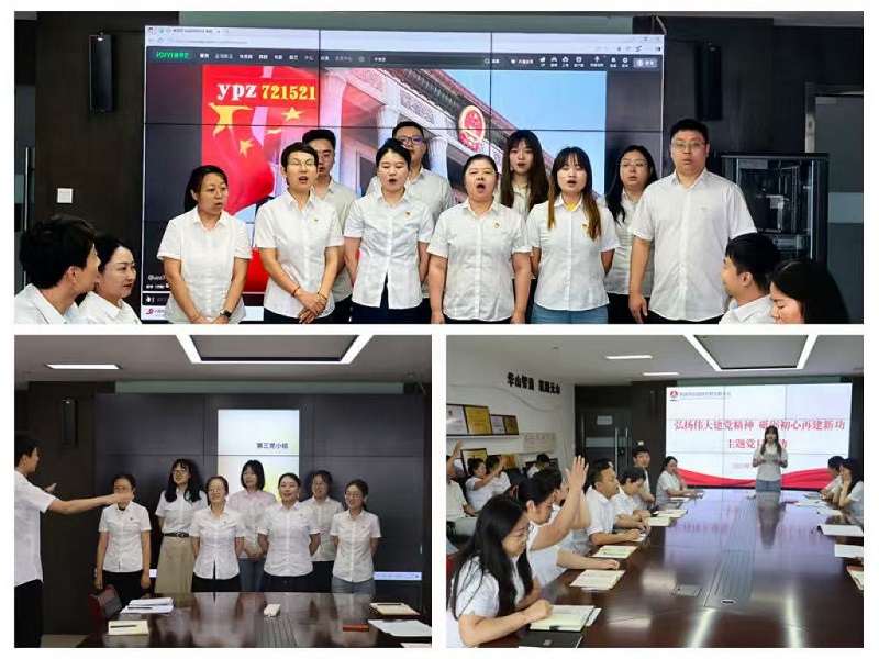 弘揚偉大建黨精神 砥礪初心再建新功 ——華山營銷公司黨支部開展慶祝建黨104周年主題黨日活動