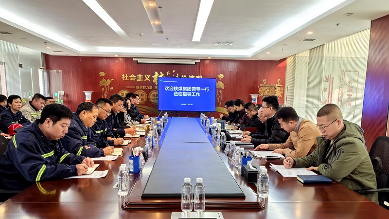 陜煤集團總經(jīng)理助理李厚志一行到富平公司開展安全生產(chǎn)、消防工作督導檢查