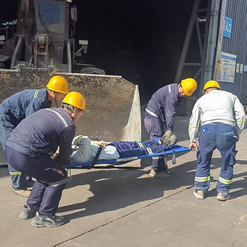 富平公司原料車間開(kāi)展車輛傷害事故應(yīng)急演練