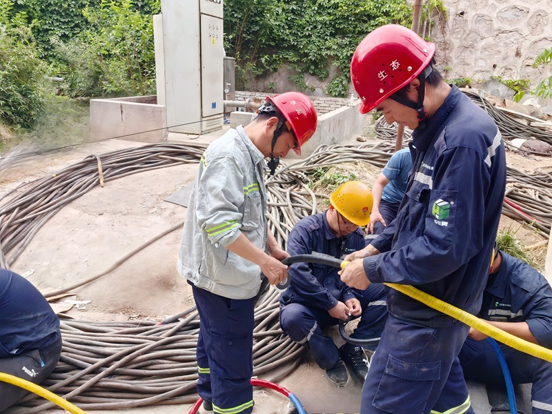 富平公司:護(hù)航供水保安全