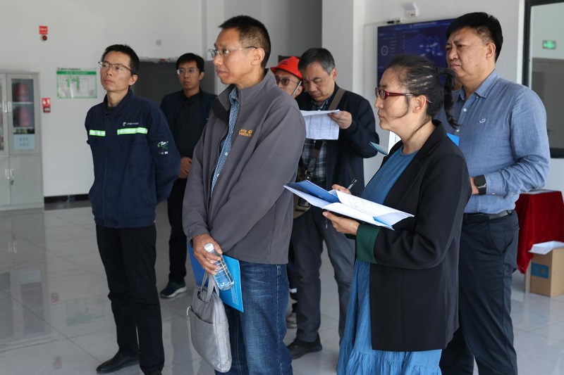 陜西省工信廳到黃陵新材公司調研指導工作